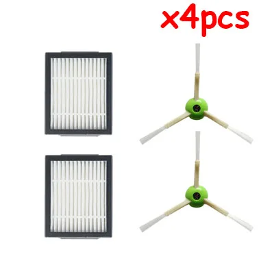 Roller brush Filter Side for iRobot Roomba I Series E Sweeping Robot Accessories i7 E5 E6 Spare Parts | Бытовая техника