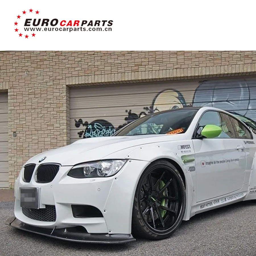3 серии E92 E93 M3 LB стильный карбоновый передний спойлер заднее крыло верхние крылья