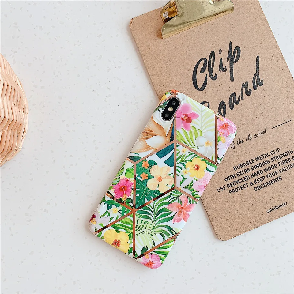 17 Синий, розовый, мраморный чехол для телефона Coque Funda, чехол для Apple iphone 10 Xs max, чехол s, XR, X, 8, 7 plus, 6, 6s plus, чехол для iphone 11 pro max - Цвет: 17