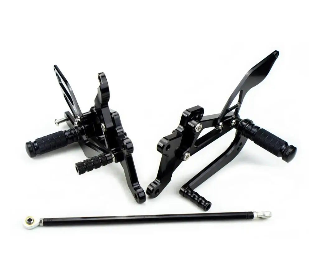Регулируемые Подножки Rearset кронштейн крепления для Yamaha YZFR6 2003-2005 YZFR6S 2006-2009 YZ-F R6 R6S |