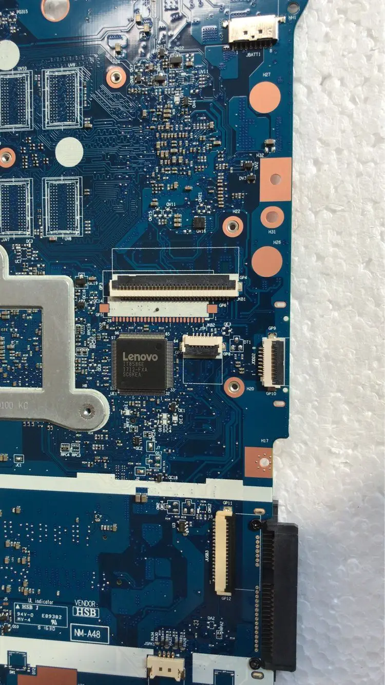 

KEFU NM-A481 For Lenovo deaPad 300-15ISK Notebook Motherboard 5B20K38185 CPU I5 6200U GPU R5 M330 2G 100% Test Work