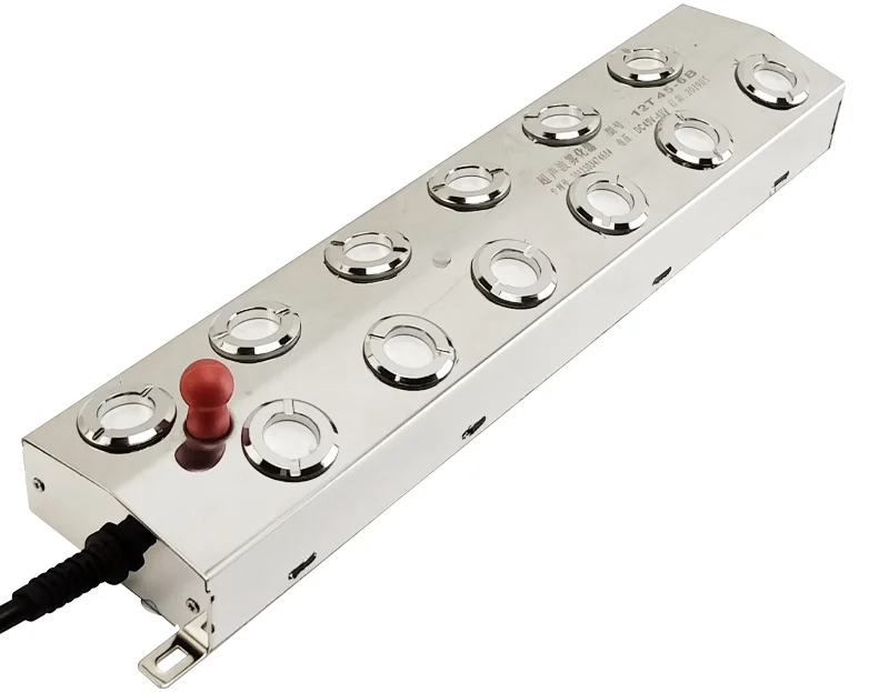 

Увлажнитель воздуха ультразвуковой, 9000 мл/ч, 12 головок, 48 В постоянного тока