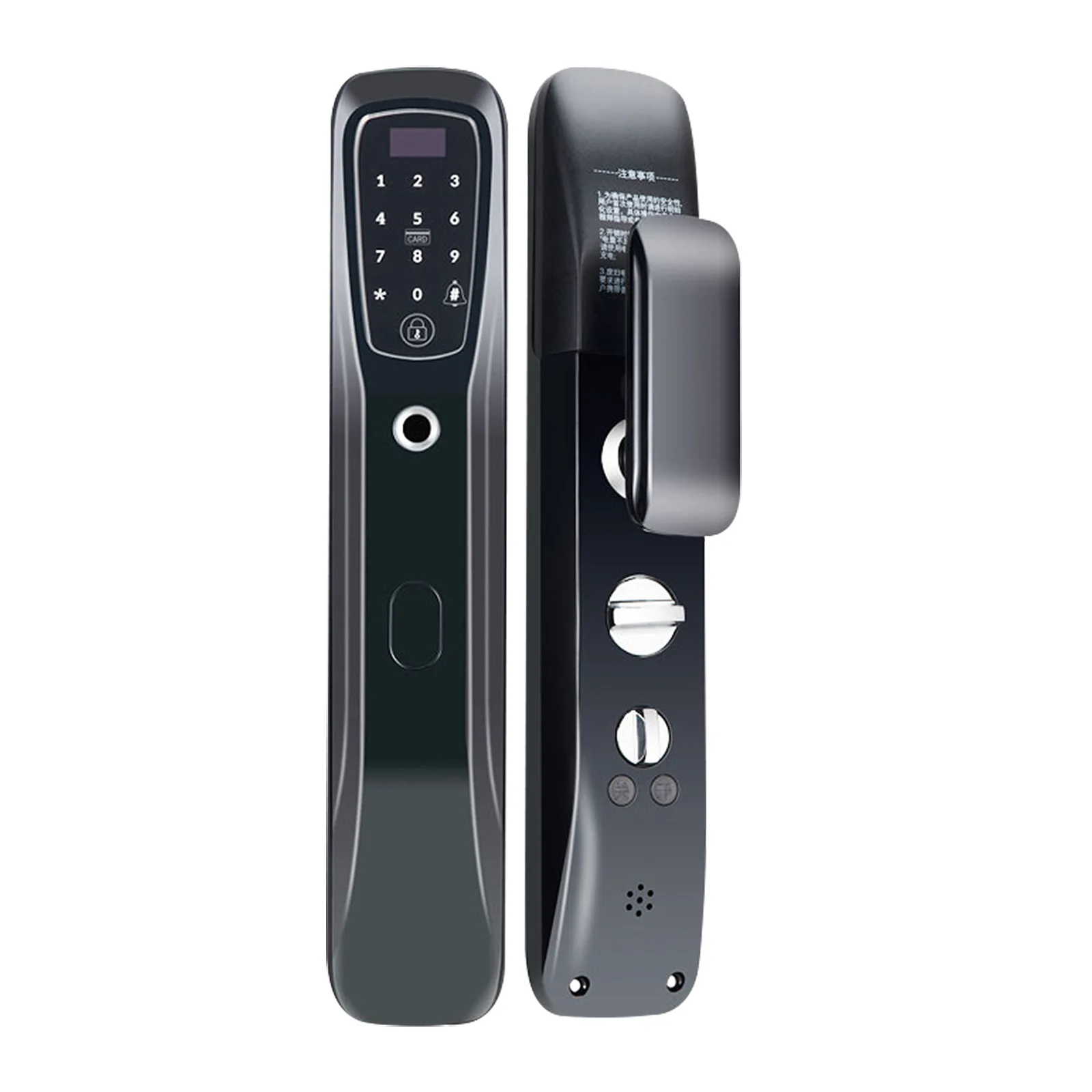 

COHE Q1 Electronic Door Lock Biometric Fingerprint Security Intelligent Smart APP IC Card Password Electronic Door Lock Unlock