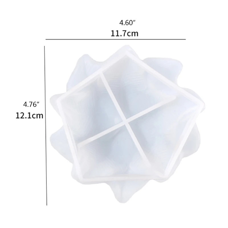 

Leaf Plate Epoxy Resin Mold Fruit Candy Nut Storage Dish Silicone Mould DIY Crafts Jewelry Organizer Trinket Holder Mold