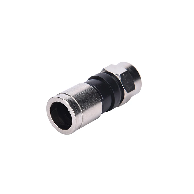 

2 PCS RG6 F Type Compression Snap Seal Plug Connector For Sky Satellite Virgin Cable Top Quality
