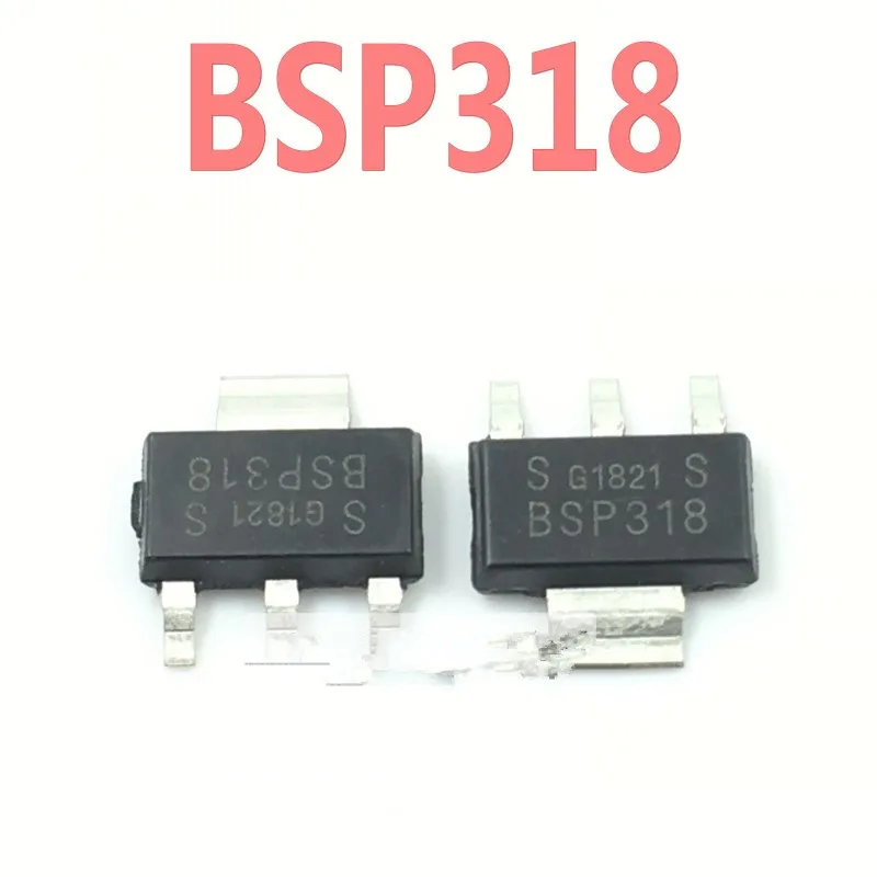 100 шт./лот BSP318S BSP318 SOT-223 2.6A 60V в наличии лучшее качество | Обустройство дома