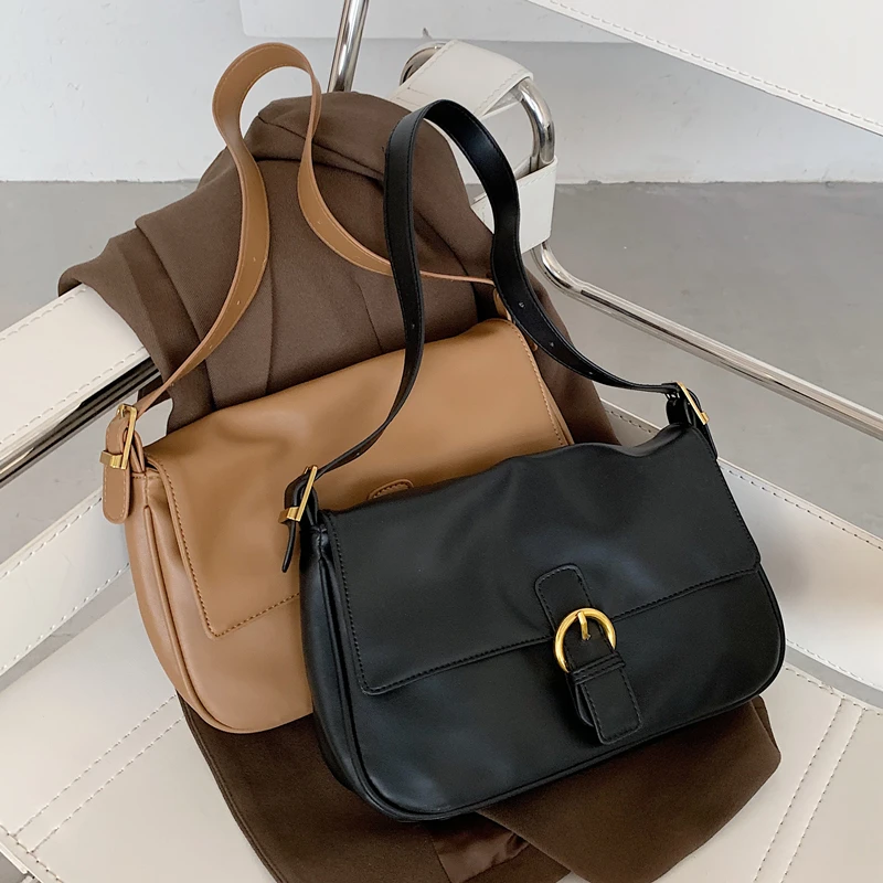 

Простая женская маленькая сумка 2020 летняя новая модная универсальная сумка через плечо из мягкой кожи