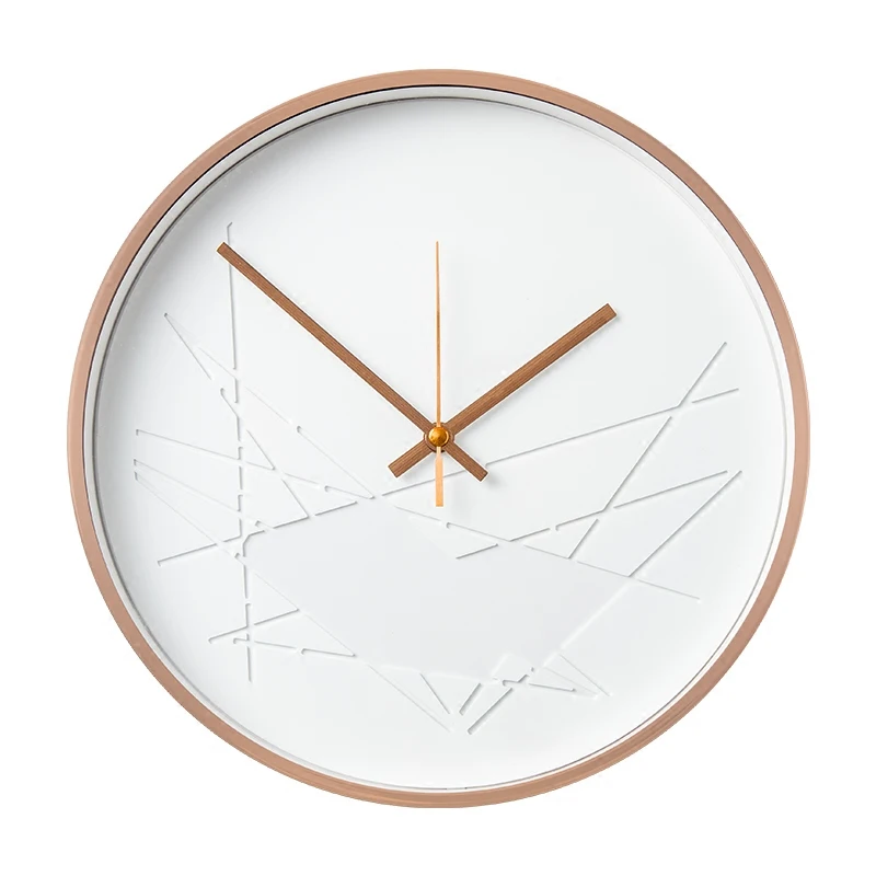 

Luxury Bedroom Wall Clock Elegant Classic Modern Design Wall Clock Vintage Nordic Reloj De Pared Creative Hanging Watchs EA60WC