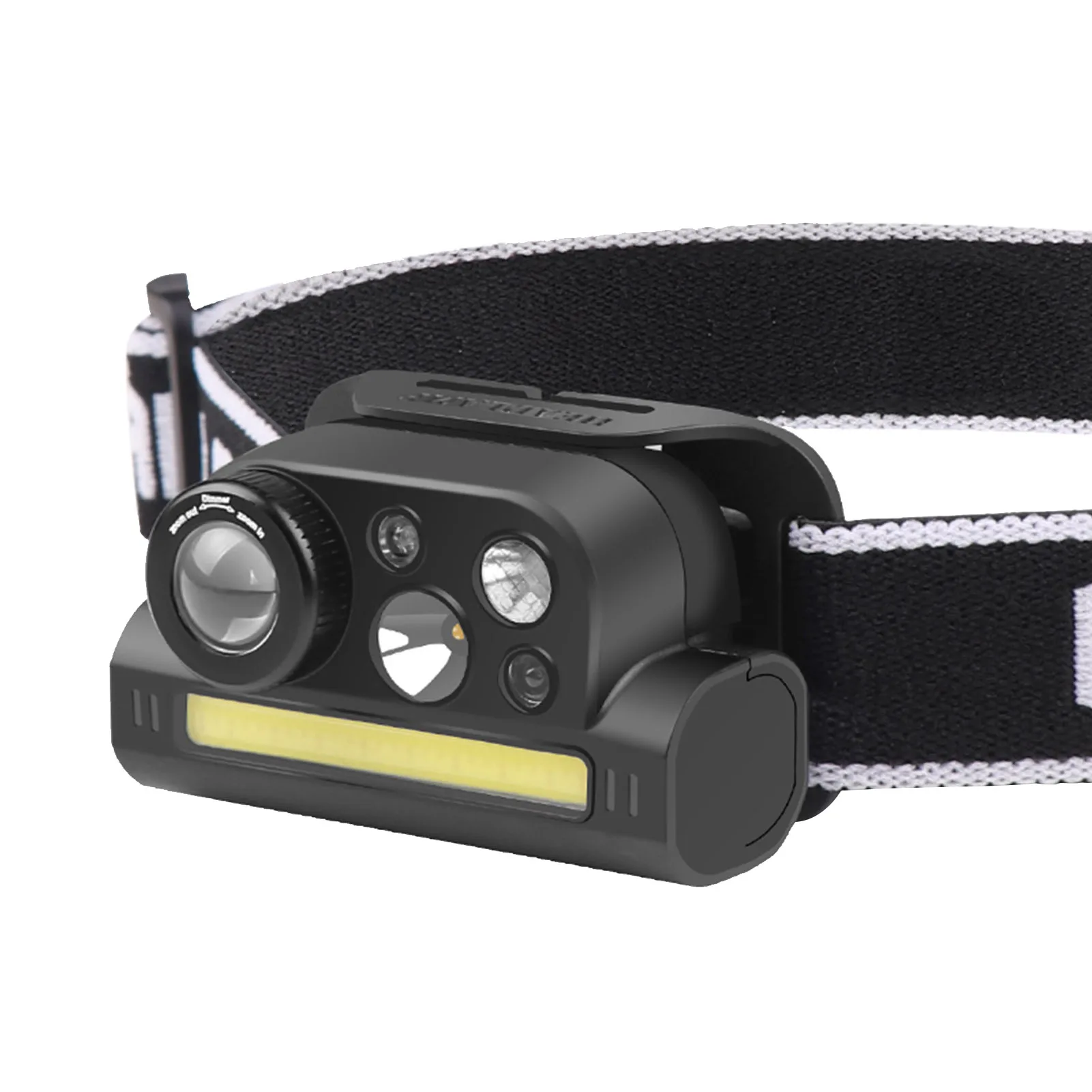 

Rechargeable Sensor Headlamp Waterproof 2000mah COB Sensor Head Lamp 300-400 Lumens Flashlight Adjustable USB Charging Light Wit