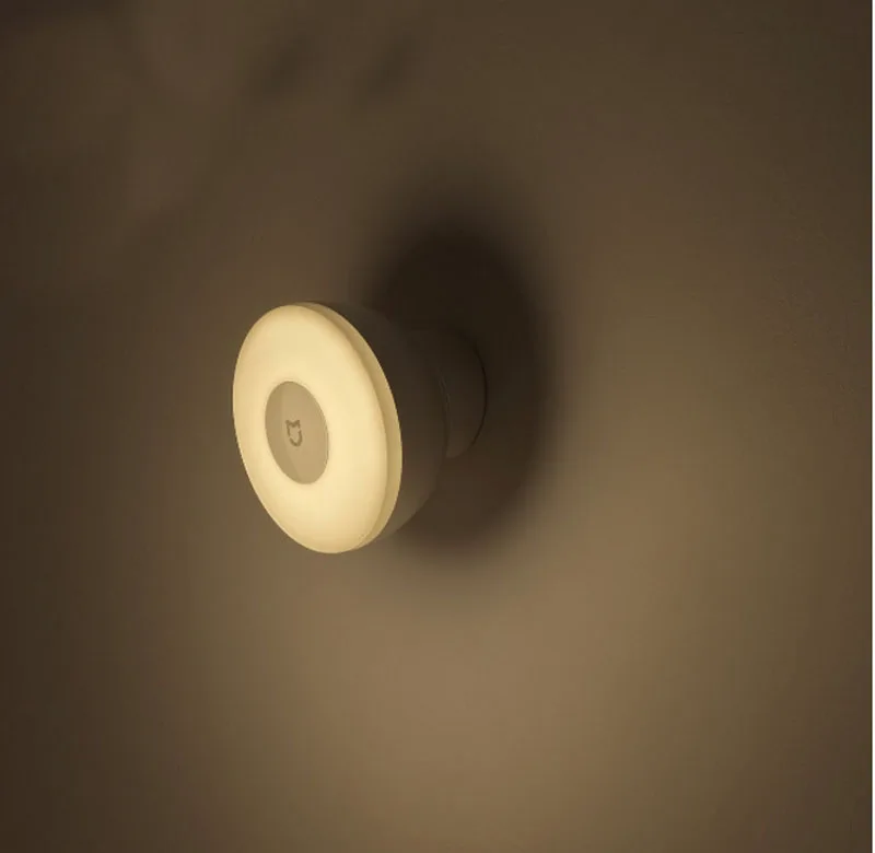 Stock XIAOMI Mijia Night Light Adjustable Brightness Infrared Smart Human Body Sensor With Magnetic Base | Электроника