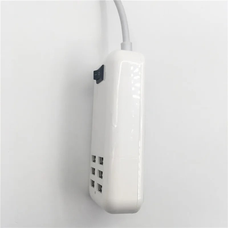 6 портов USB зарядное устройство для смартфона с несколькими стенками ЕС США