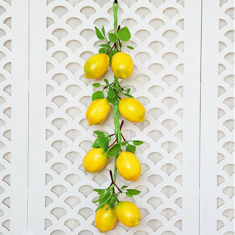 

Garden Artificial Lemon Modle Decor Fruit Home Styrofoam Teaching aids