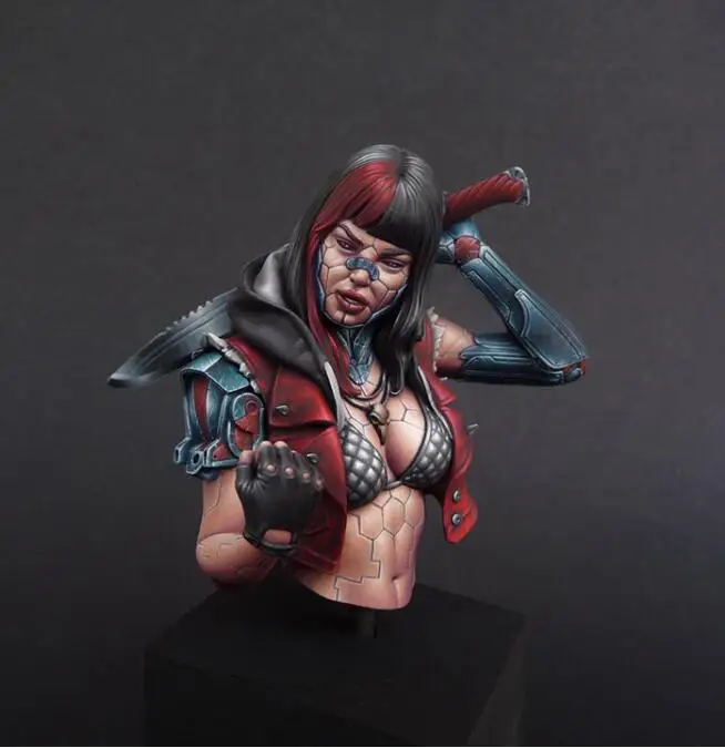 1/10 набор для сборки бюста из смолы воин|Наборы моделей| |