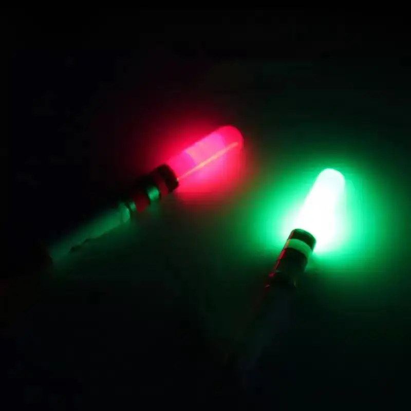 5pcs/lot Light Sticks Green / Red Work with CR322 Battery Operated LED Luminous Float Electronic Night Fishing Tackle | Спорт и
