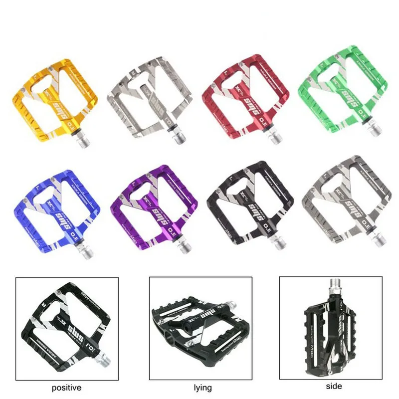 

Pedals Mountain Bike Road Bicycle Aluminum Alloy Bearing Pedal 97mm*105mm*18mm 334g City Bicycle Bike Accessories Shanmashi