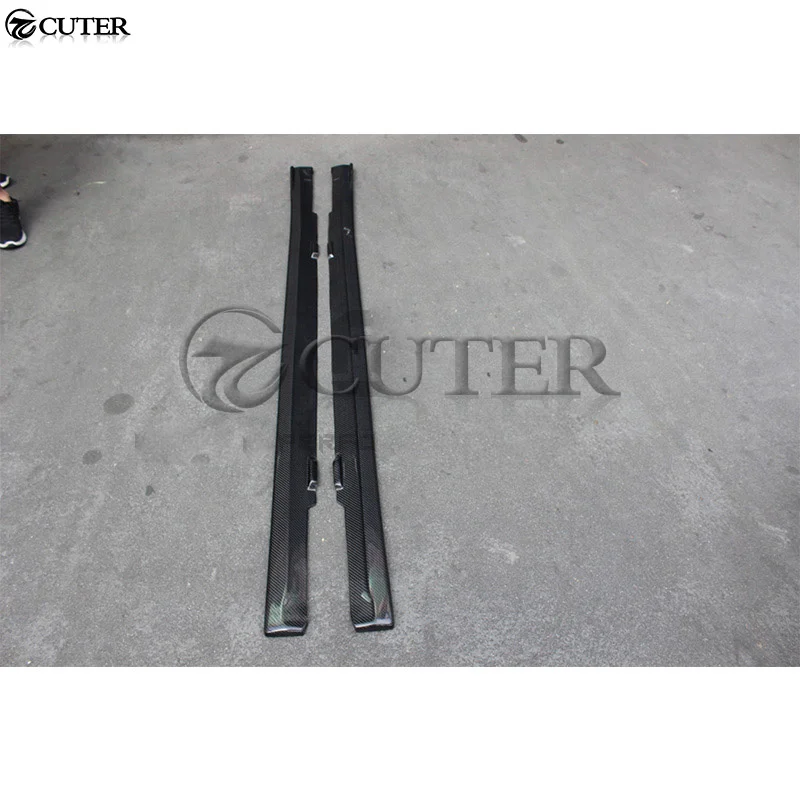 Боковые юбки из углеродного волокна для Honda Civic 10 фартук стайлинга автомобиля 16-17 |