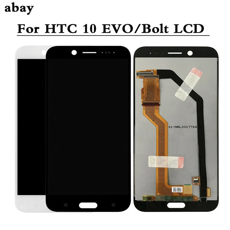 ЖК дисплей для htc 10 EVO сенсорный экран дигитайзер болт Запасные части Evo 5
