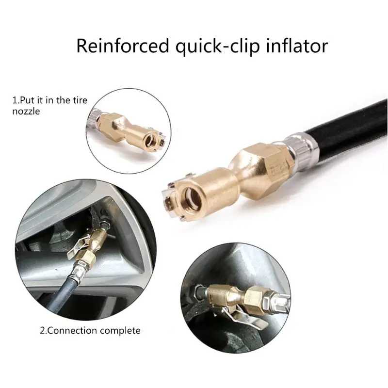 Цифровой шинный насос с манометром 200 PSI воздушный патрон для грузовика