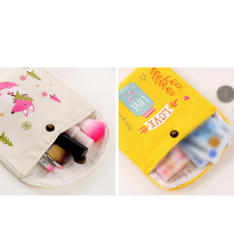 Сумка для подгузников складной холст санитарный пакет салфеток Сумки Кошелек