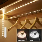 40 #5v Светодиодная лента с датчиком движения Сенсор Управление коробка светодиодная подсветка под шкаф осветительная полоса Беспроводной движения Pir свет Кухня Лестницы кровать