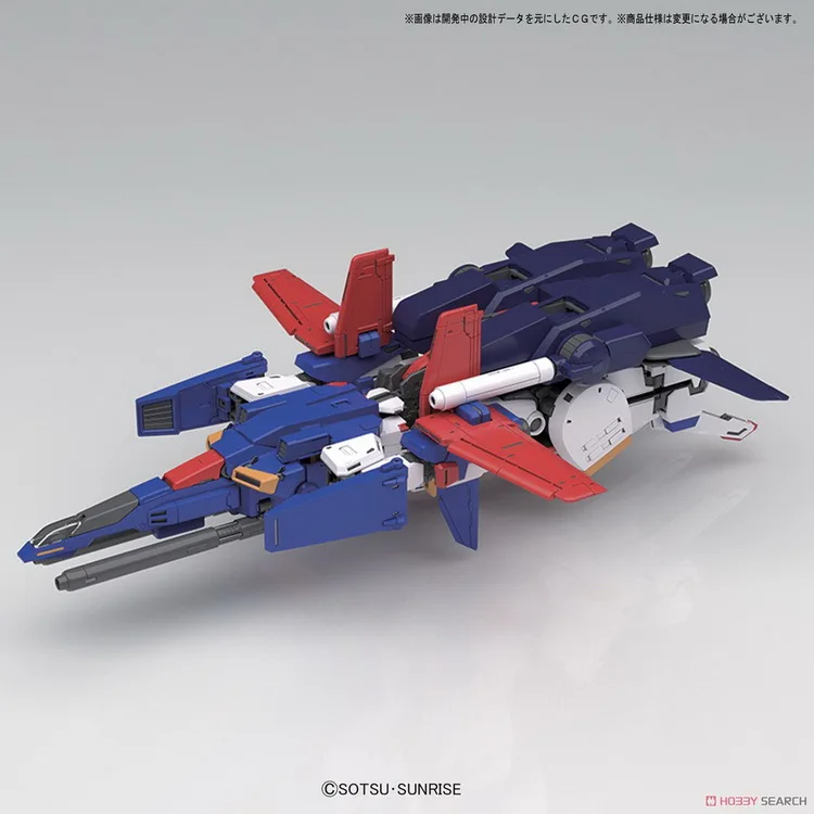 BANDAI GUNDAM MG 1/100 MSZ-010 ZZ Ver.Ka Gundam Модель Детская сборка робот аниме экшн-Фигурки игрушки