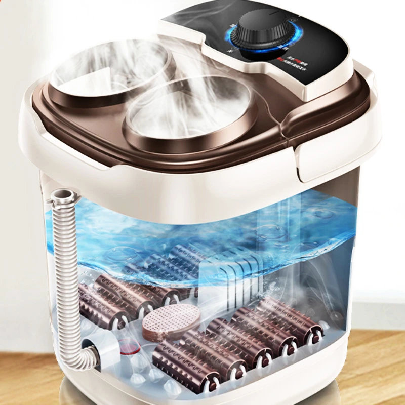 Полностью автоматическая Массажная ванночка для ног термостат пластиковая