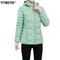 winter womens cotton coat 2021 ladies short fashion korean style slim lightweight all match down cotton jacket high quality