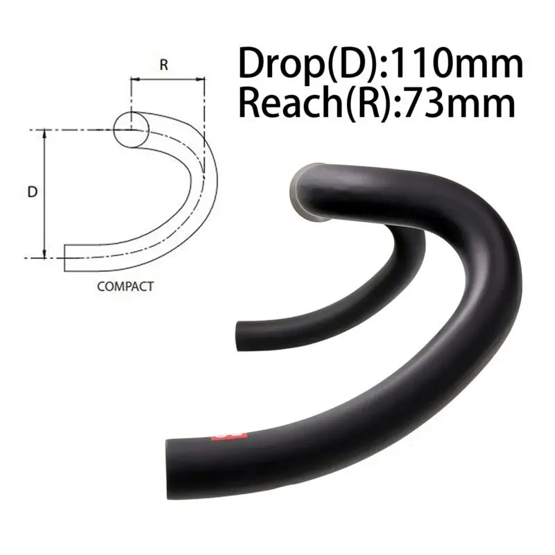 Новинка 2020 руль для велокросса из угольного гравия большая расклешенная штанга