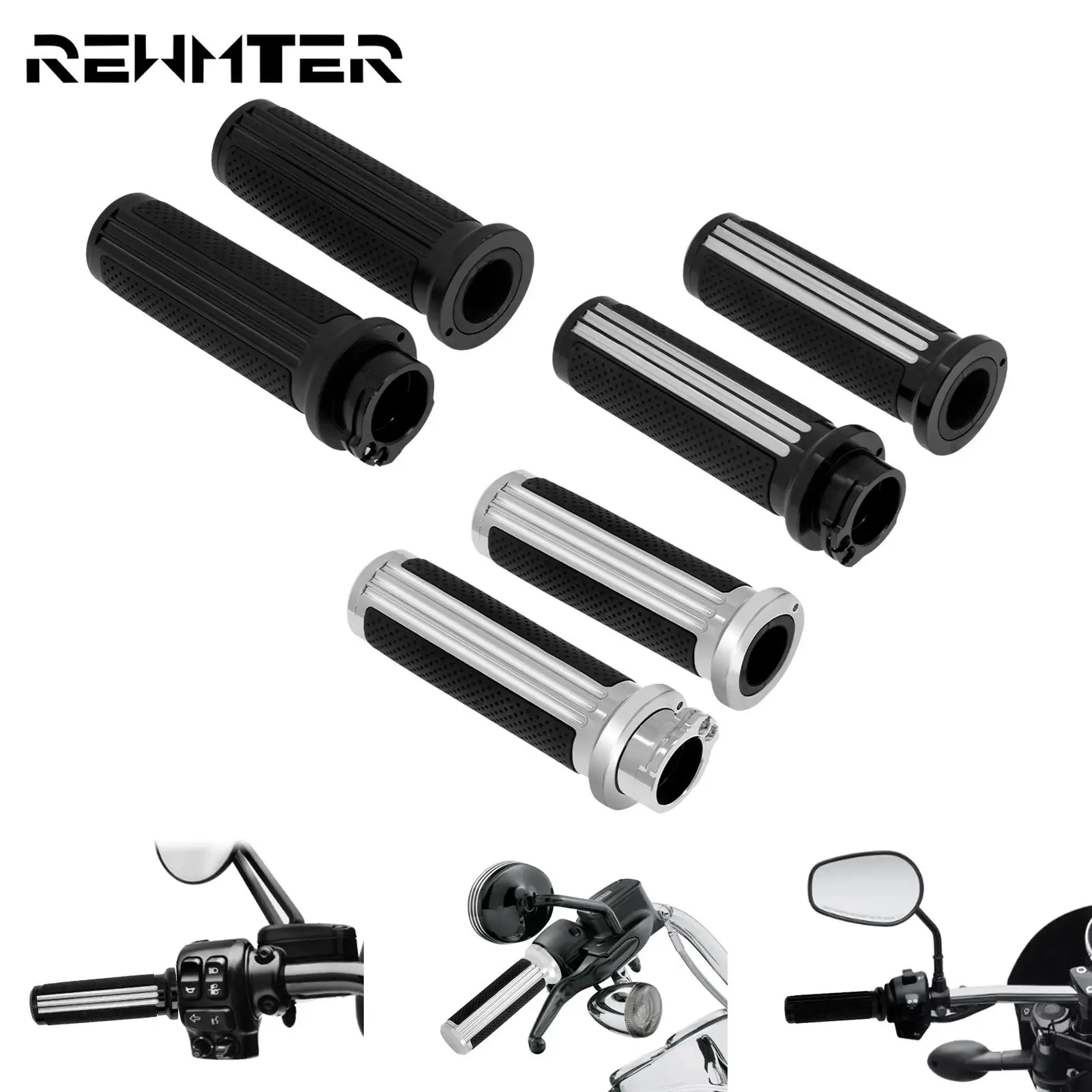 Рукоятка для мотоцикла 1 дюйм 25 мм Harley Touring Dyna Softail Sportster XL 1200 883 XR VRSC Street Glide FLHR |