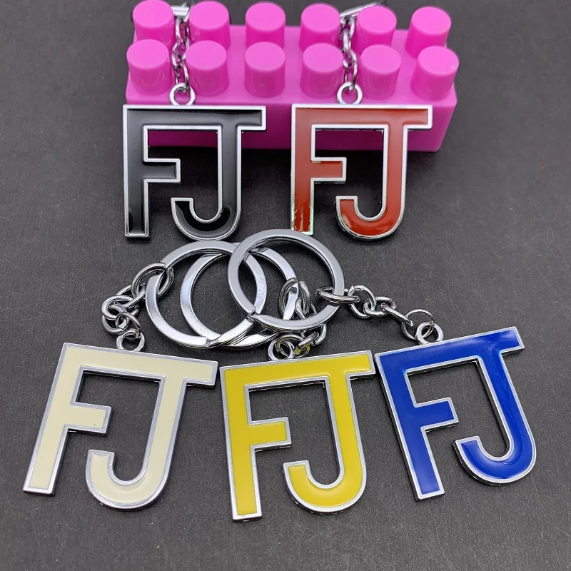 

Car Styling keychain for Toyota FJ Cruiser PRIUS Key holder Keyring, Metal