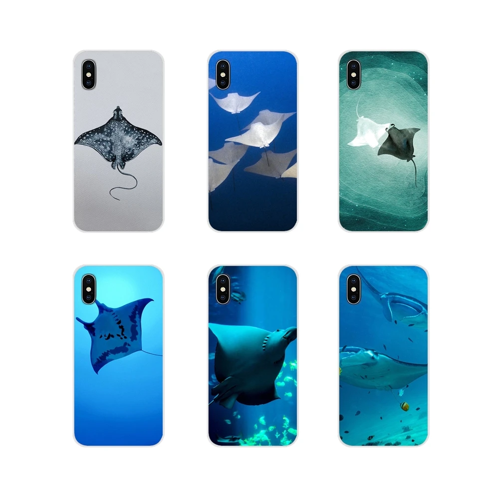 Аксессуары для телефонов Animal manta ray чехлы Samsung A10 A30 A40 A50 A60 A70 M30 Galaxy Note 2 3 4 5 8 9 10