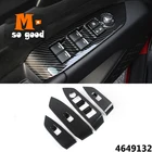 2017 2018 для MAZDA CX-5 CX5 2nd автомобильные двери окна стекло лифта переключатель накладка обновление ABS углеродное волокно стикер автомобильные аксессуары