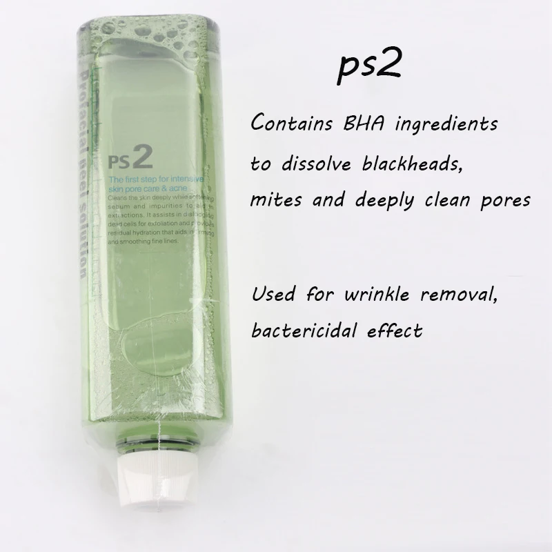 4 In 1 Face Serum Peeling Solution Beauty Deep Cleaning Skin Care Essence Product Facial for Machine Hydra Dermabrasion Solution