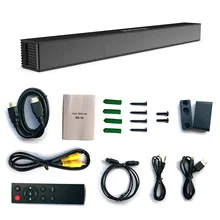 40W high-power optical fiber HDMI sound blaster bluetooth speaker coaxial echo wall bar wall-mounted TV audio