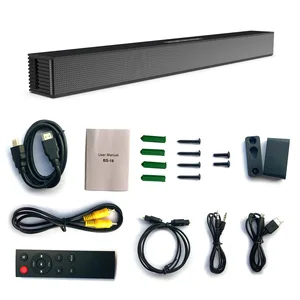 40w high power optical fiber hdmi sound blaster bluetooth speaker coaxial echo wall bar wall mounted tv audio free global shipping