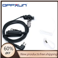 oppxun professional ptt and microphone for motorola handheld radio gp88 gp68 gp2000 walkie talkie tactical air conduit earphone