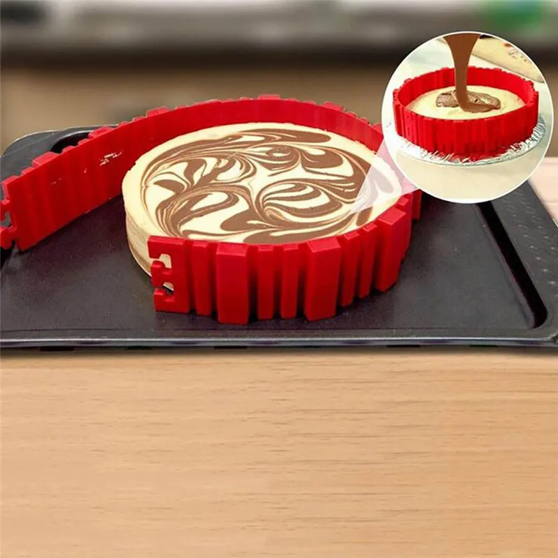 4PCS/Set Magical Silicone Bakeware Pan Cake Mould Bake DIY Shape Nonstick Pastry Tool Tray Baking Tools Fondant Molds | Дом и сад