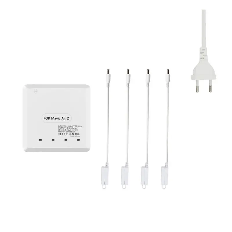 6 в 1 Зарядное устройство USB порт интеллектуальный зарядный адаптер для D JI Mavic AIR