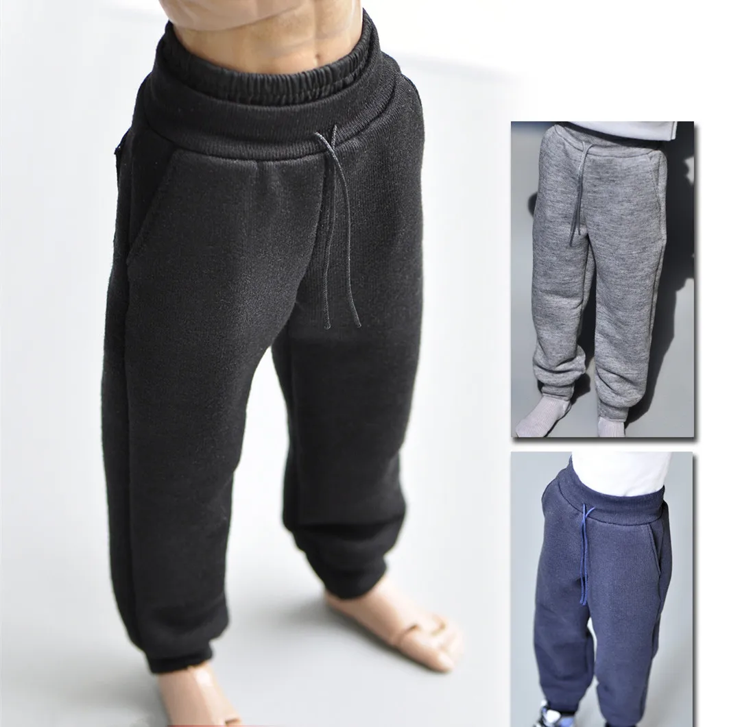 

1/6 Scale Male Casual Pants Sport Trousers for 12 Inches Soldier Strong Action Figure Model Accessories