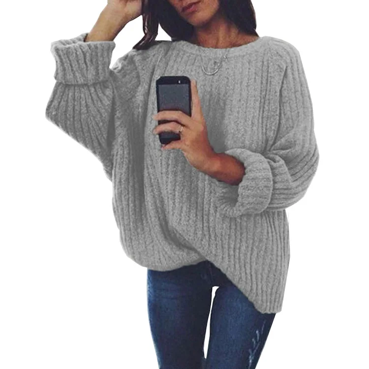 

Knit Sweater Women Plus Size Christmas 2020 Oversized Sweaters Korean Top Casual Pullovers Knitted Harajuku Winter Clothes