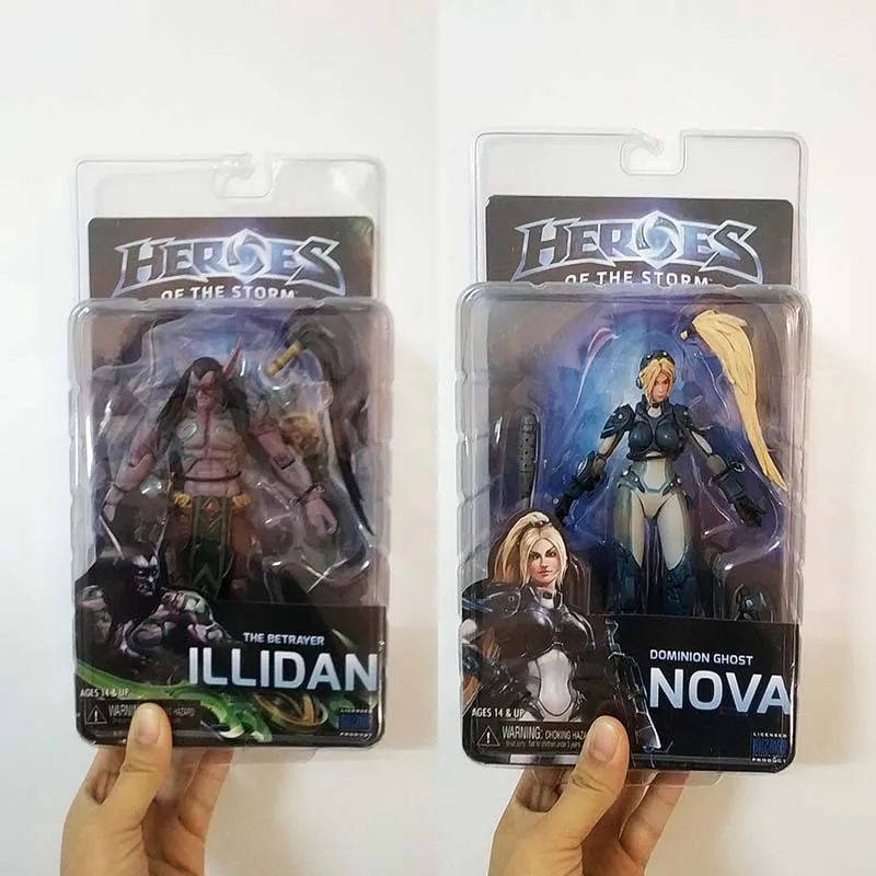 15 см NECA &quotHeroes Of The Storm&quot Сильвана Nova Тираэль артасов иллидана фигурку модель