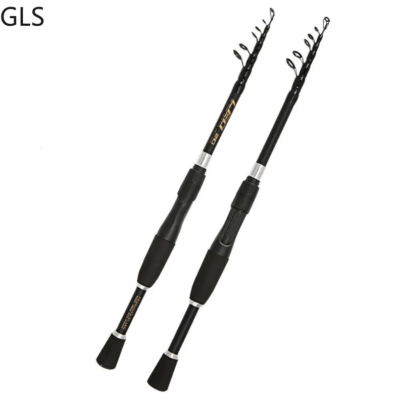 Ультралегкое спиннинговое удилище из 1 6 углеродного волокна 2 4 100% м|Удочки| |