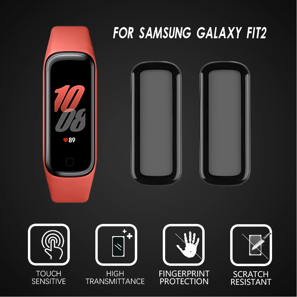 Мягкая защитная 3d-пленка на весь экран для Samsung Galaxy Fit2 пленка часов аксессуары