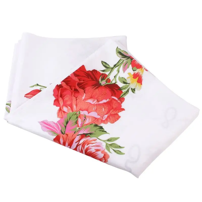 

Newborn Baby Milestone Number Flower Pattern Mat Blanket Photography Background Backdrop Cloth