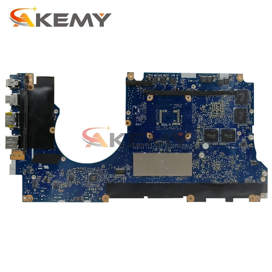 Материнская плата Akemy N501JW для ноутбука ASUS ROG G501JW G501J N501J оригинальная материнская 4