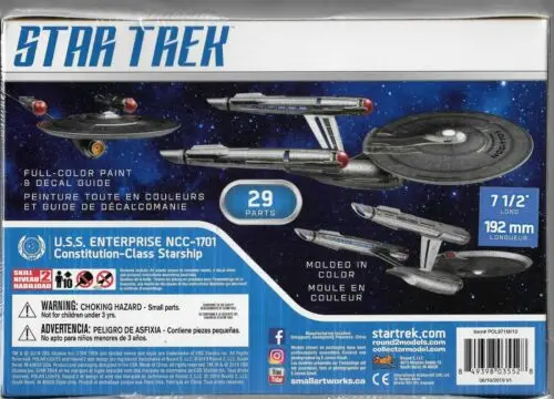 Polar Lights Star Treek DISCOVERY USS ENTERPRISE NCC-1701 1/2500 SNAP-IT 971M ST | Игрушки и хобби