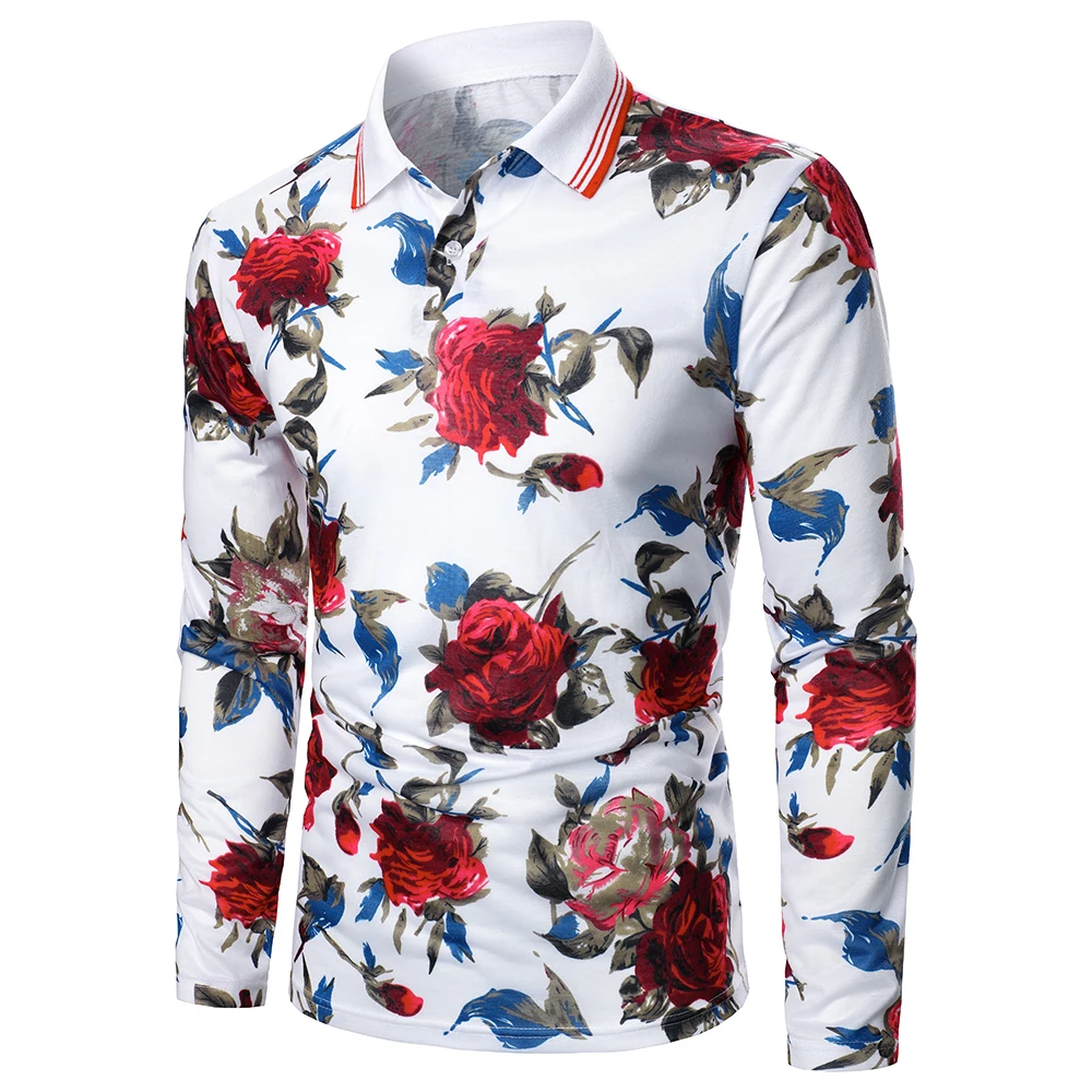

Autumn Men Long Sleeve T-shirt Three Colors Stitching Tops matching street casual fashion T-shirt