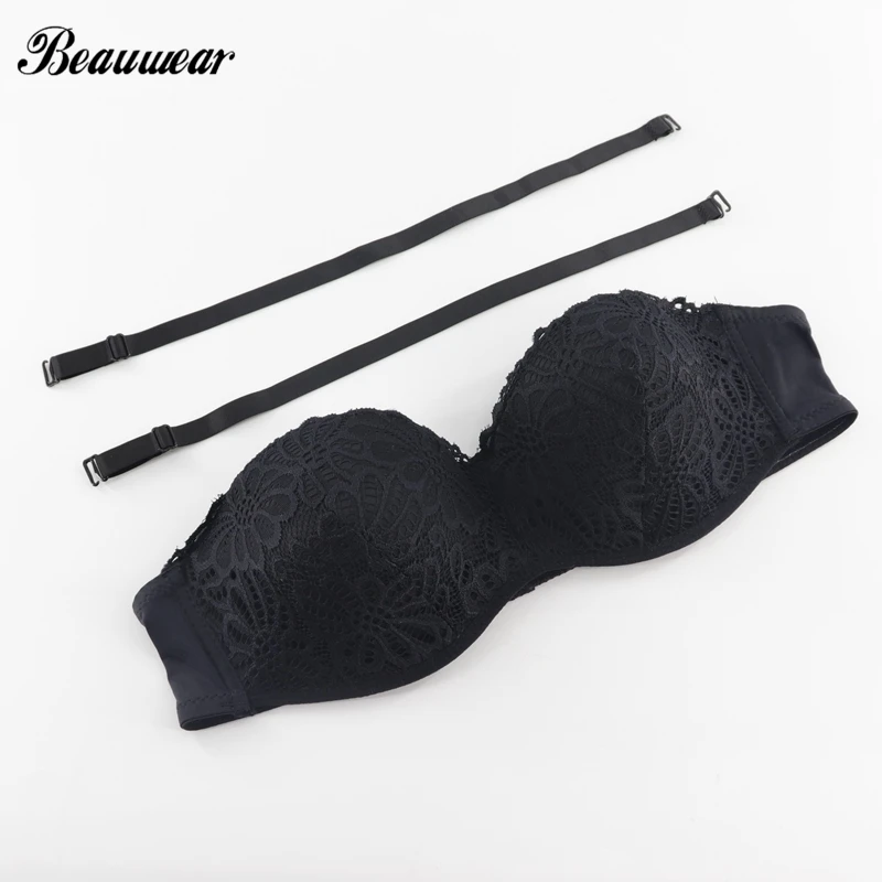 Силиконовая чашка Beauwear Demi нескользящее кружевное сексуальное нижнее белье с