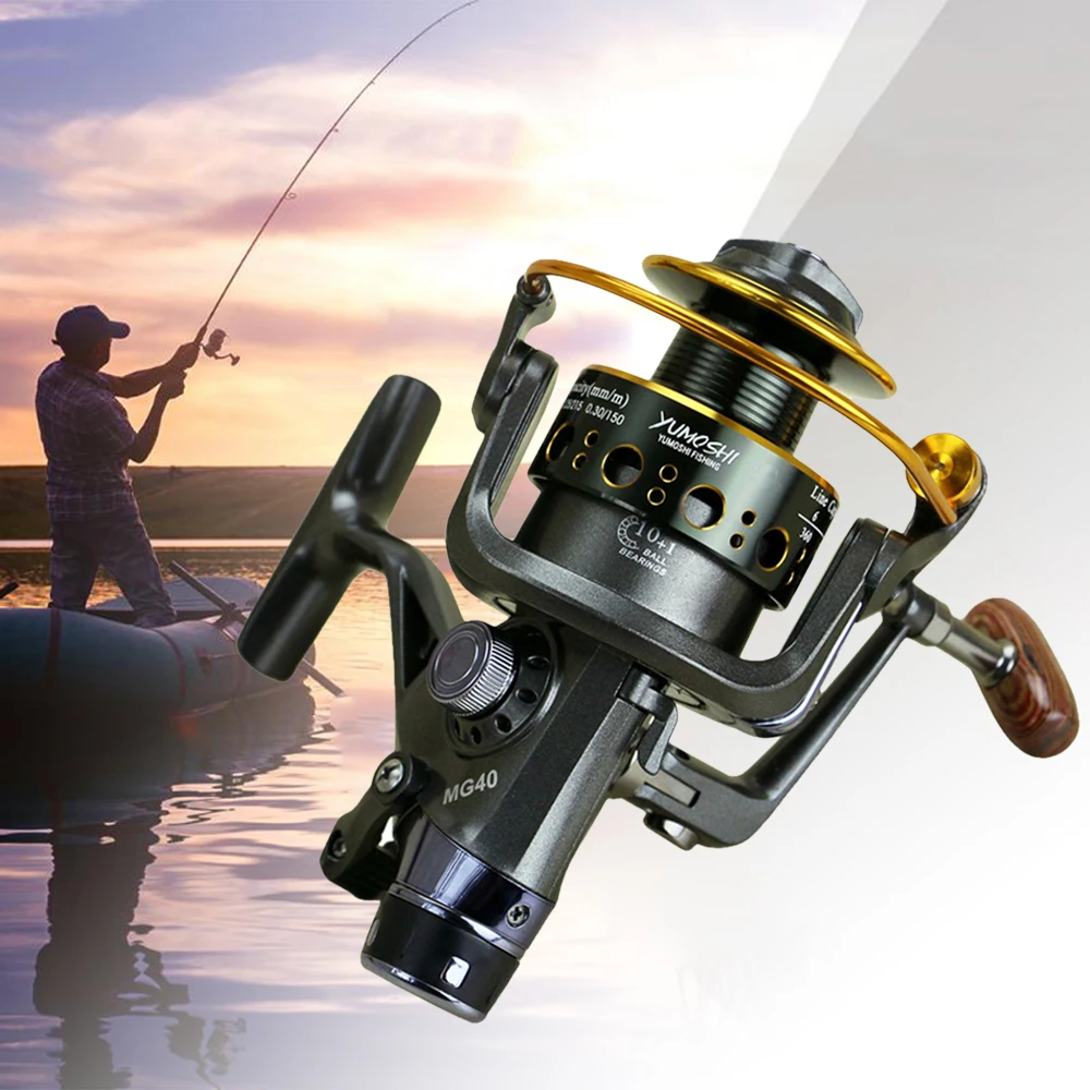 Рыболовная катушка для морской рыбалки метание круглый Карп MG30 60 двойная