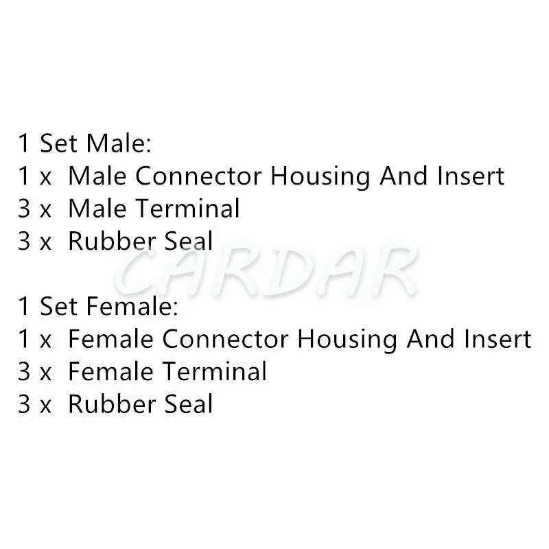 

1 Set 3 Pin 11261 7283-1133-10 Auto Sensor Connector For Toyota 1JZ TPS Plug non E Throttle Automotive Socket